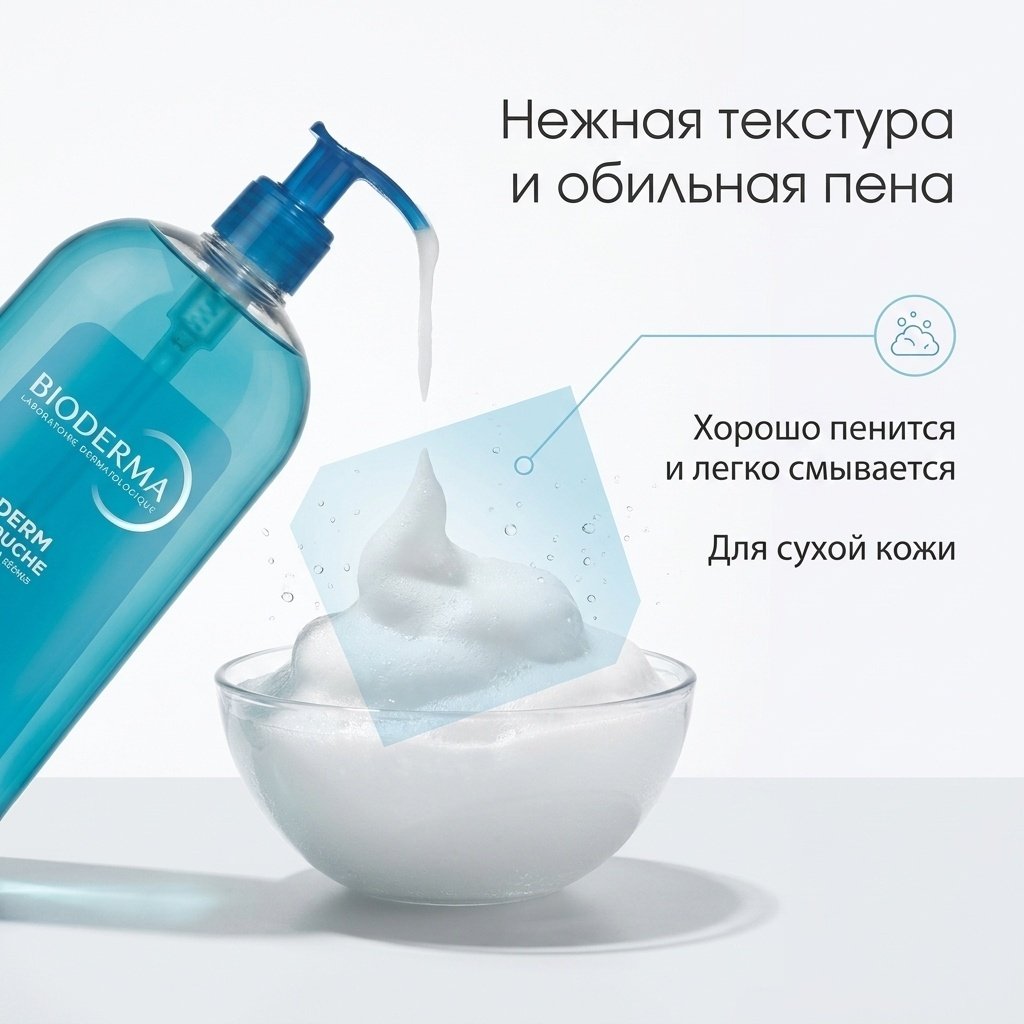 Bioderma Atoderm гель 1000 мл купить,16190
