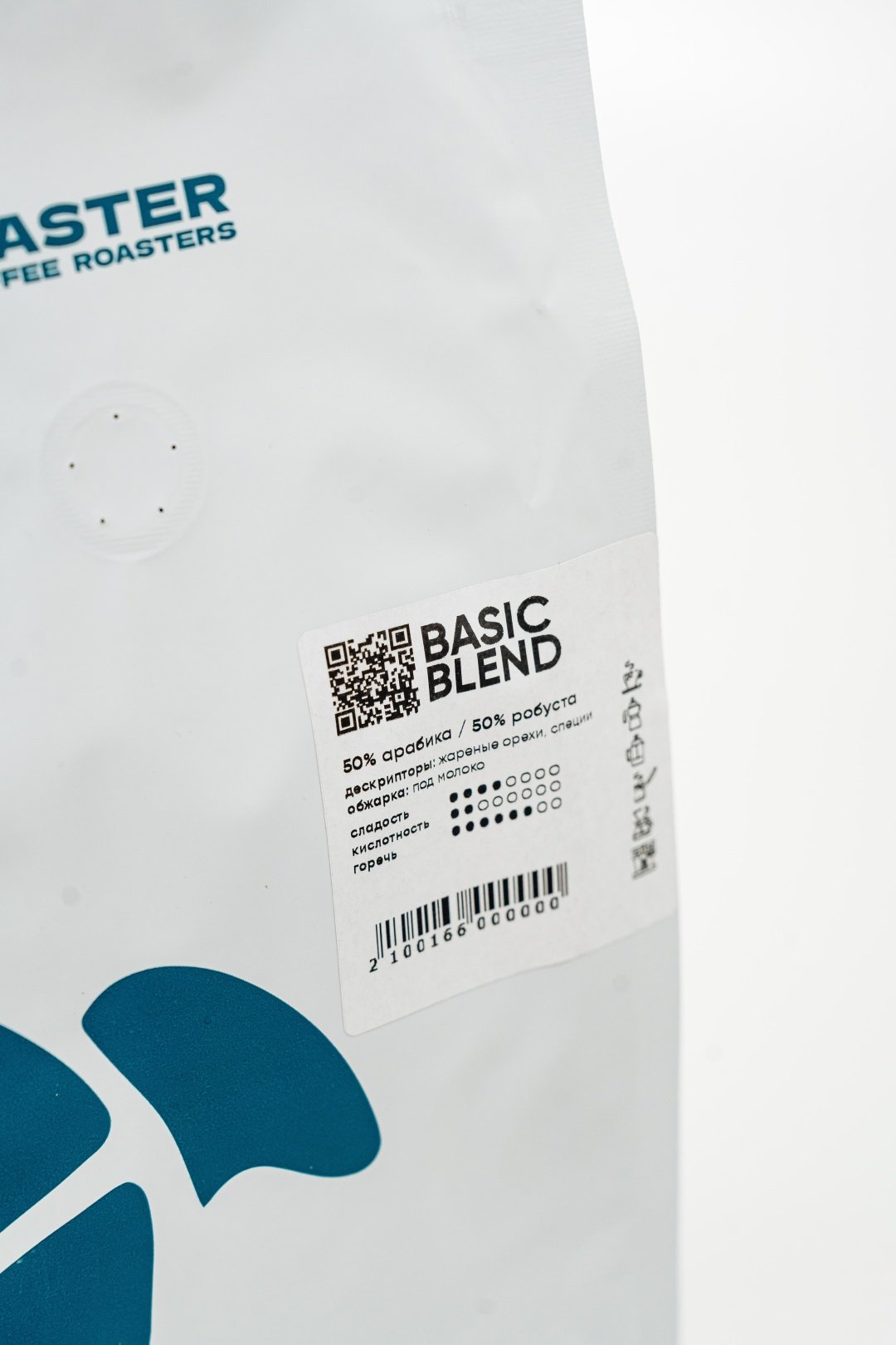 Кофе Master Coffee Basic Blend зерновой 1000 г купить,11990
