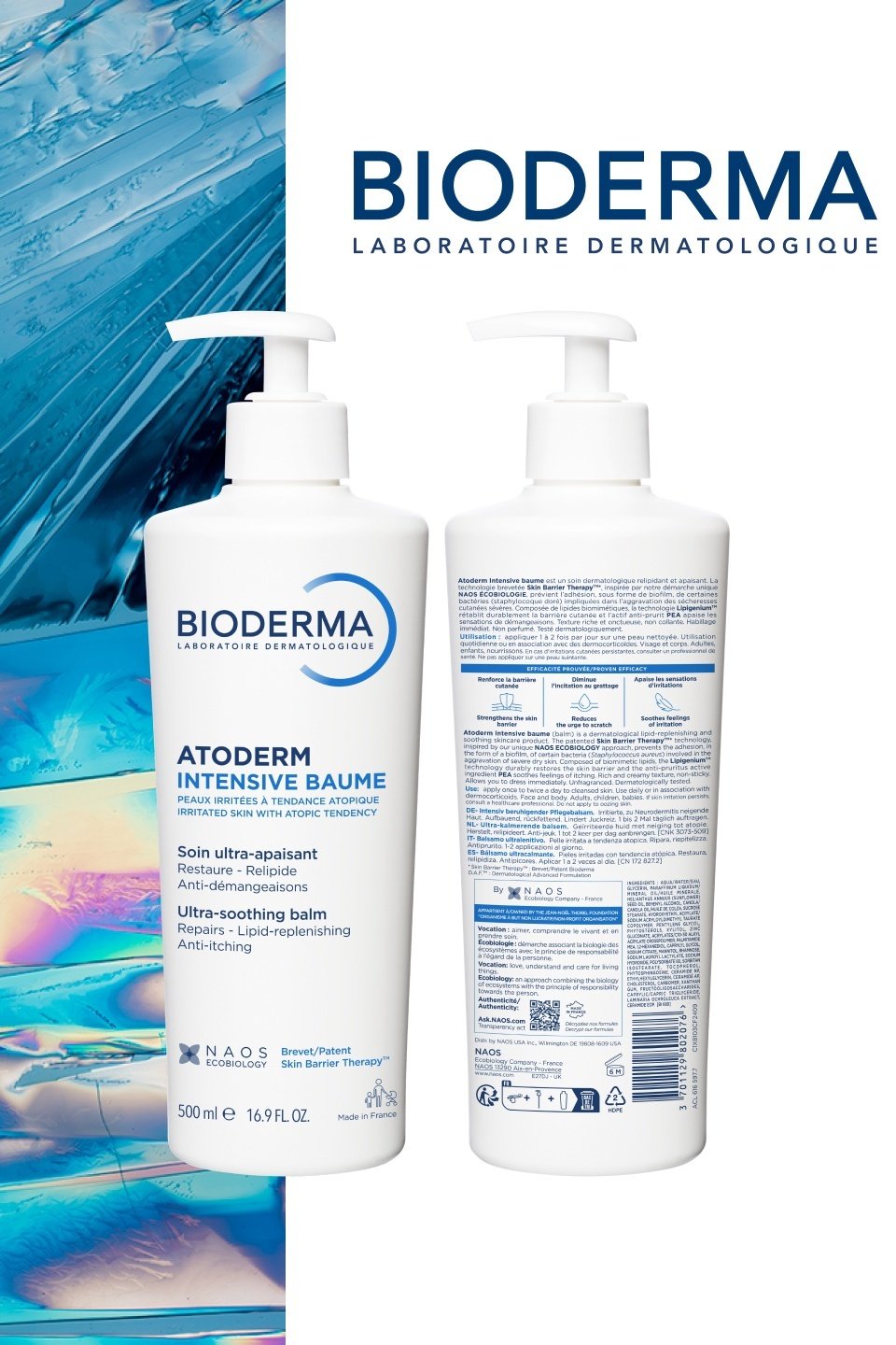 Bioderma крем Atoderm Intensive Baume для лица 500 мл купить,NaN