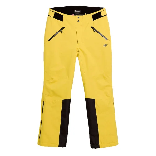 Брюки горнолыжные 4F Ski Performance желтые M
