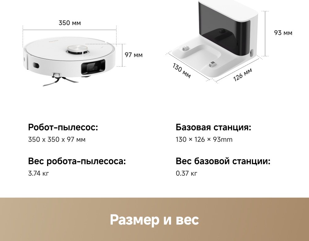 Робот-пылесос DREAME D30 Pro белый купить,154990