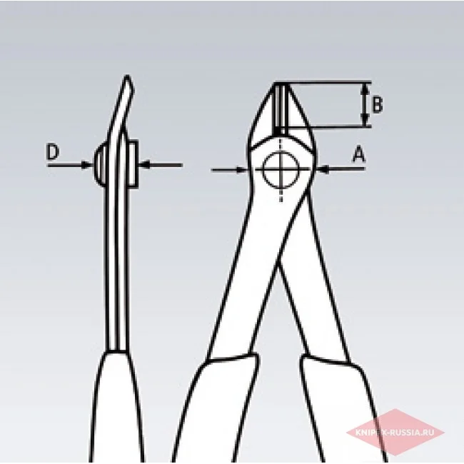 Кусачки Knipex 7881125 125мм купить,16225