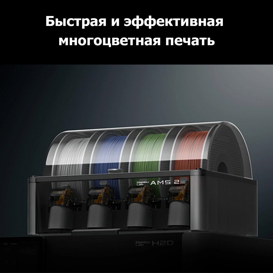 3D-принтер Bambu Lab H2D AMS Combo купить,NaN