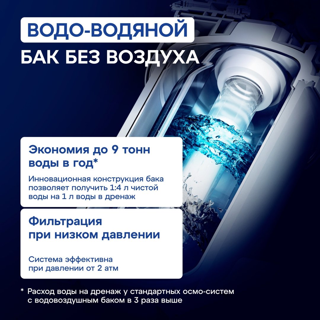 Система обратного осмоса Аквафор DWM-102S Pro купить,135600