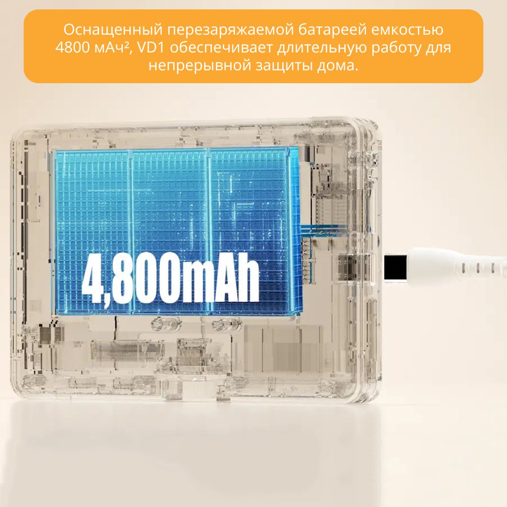 Видеоглазок с монитором Imou VD1 5МП, Wi-Fi 6, дисплей 4.3" купить,39990