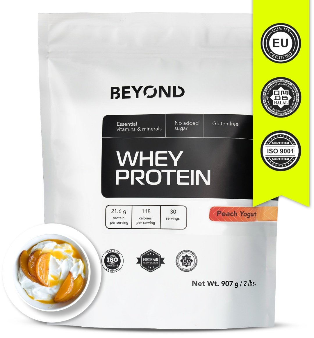 Протеин BEYOND Whey Protein йогурт, персик 900 г купить,21500