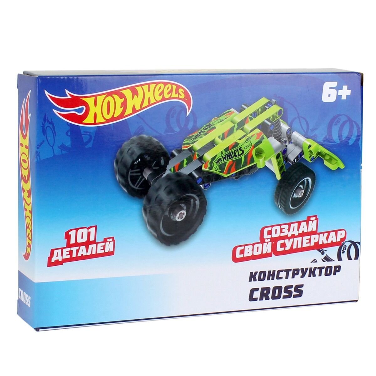 Конструктор Hot Wheels License Cross 101 деталей  купить,NaN