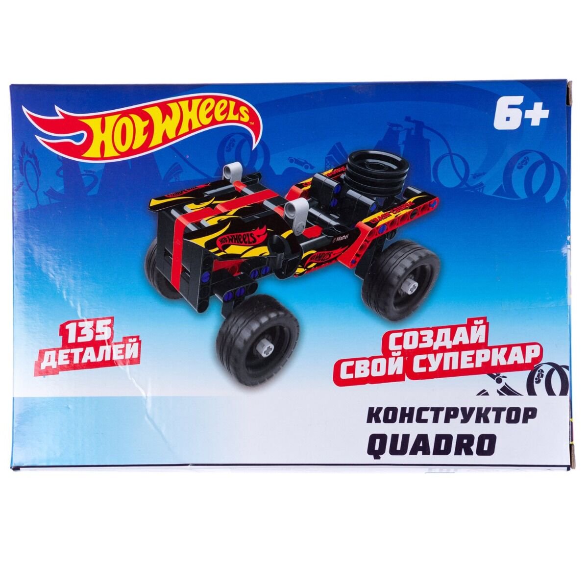 Конструктор Hot Wheels License Quadro 135 деталей купить,NaN