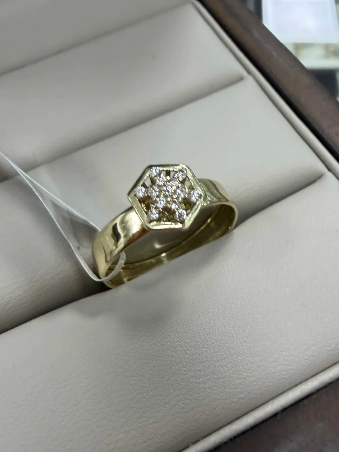 Комплект украшений Luxrai золото, фианит желтое золото 585 купить,NaN