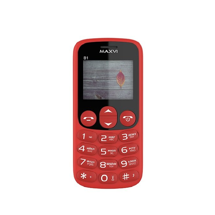 Мобильный телефон Maxvi B1 Red