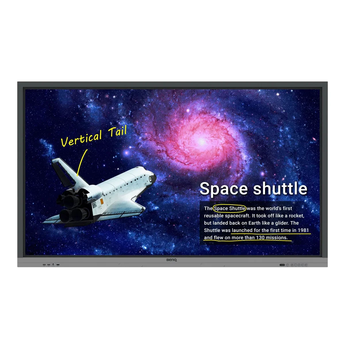 Интерактивная панель Benq RE6501 65'' Black Grey