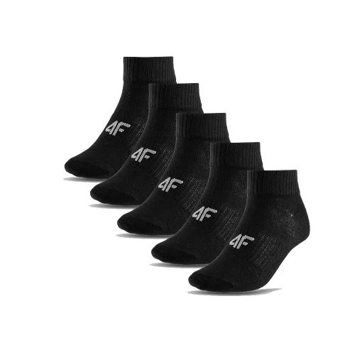 Носки 4F 4FJWAW23USOCM235-20S 5 пар черные 32-35