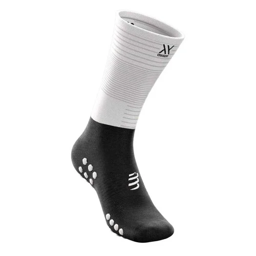 Носки Compressport Mid Compression XU00005B-0002 черно-белые T1 39-41 купить,NaN