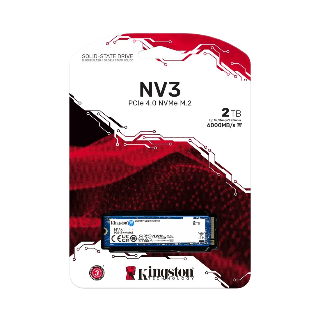 SSD накопитель Kingston SNV3S/2000G 1x2Tb - ForteMarket SSD накопитель Kingston SNV3S/2000G 1x2Tb купить,0