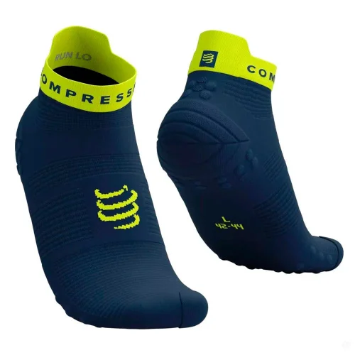 Носки Compressport Pro Racing Socks v4.0 Run Low XU00047B-5054 синие 39-41