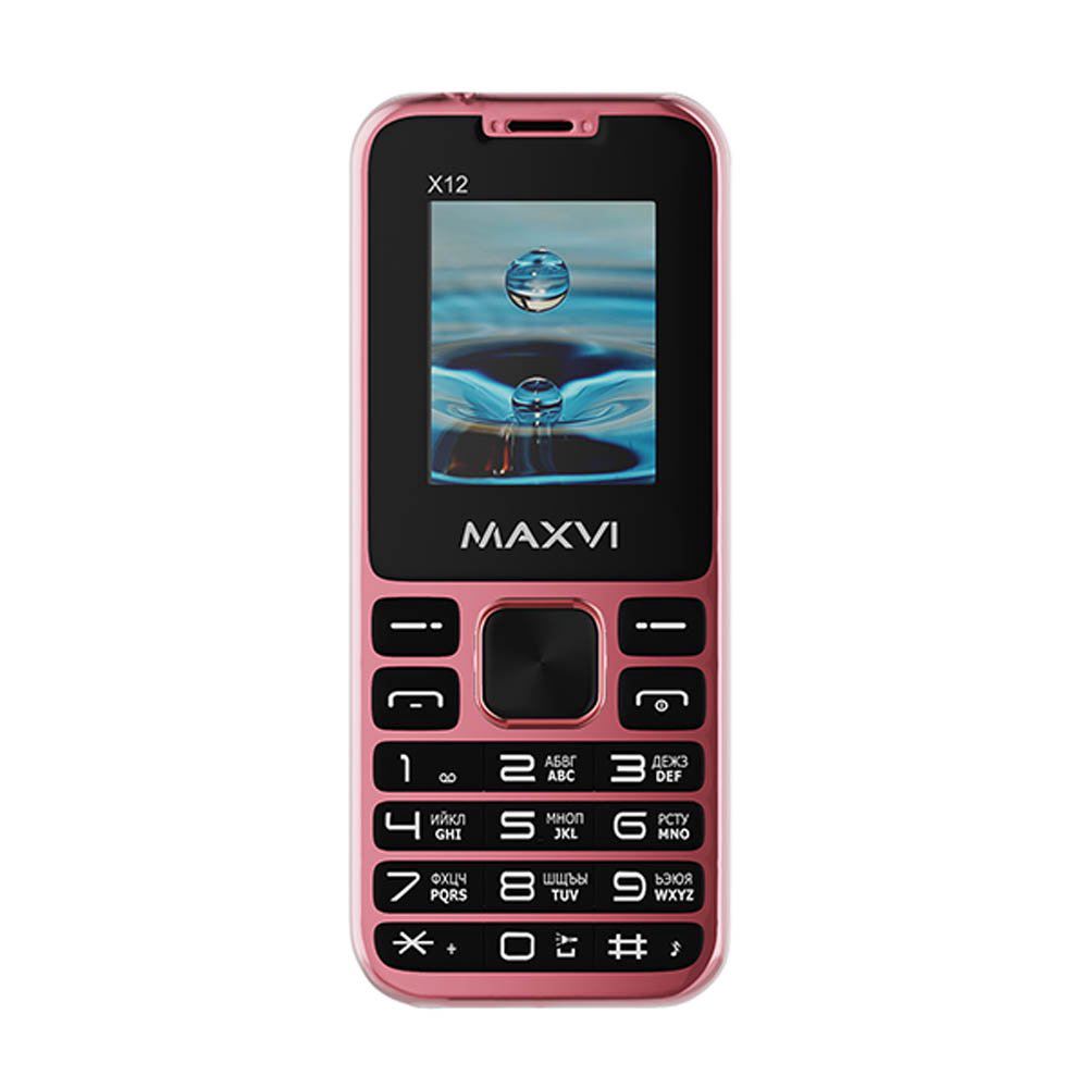 Мобильный телефон Maxvi X12 Rose Gold купить,NaN