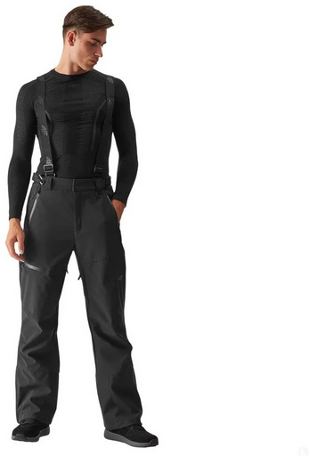 Брюки горнолыжные 4F Skiing 4FWAW24TFTRM694-20S черные S 42-44