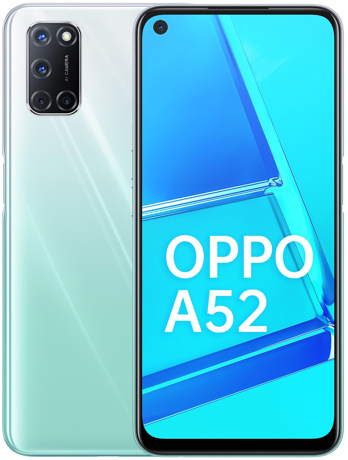 Смартфон Oppo A52 64Gb Stream White купить,NaN
