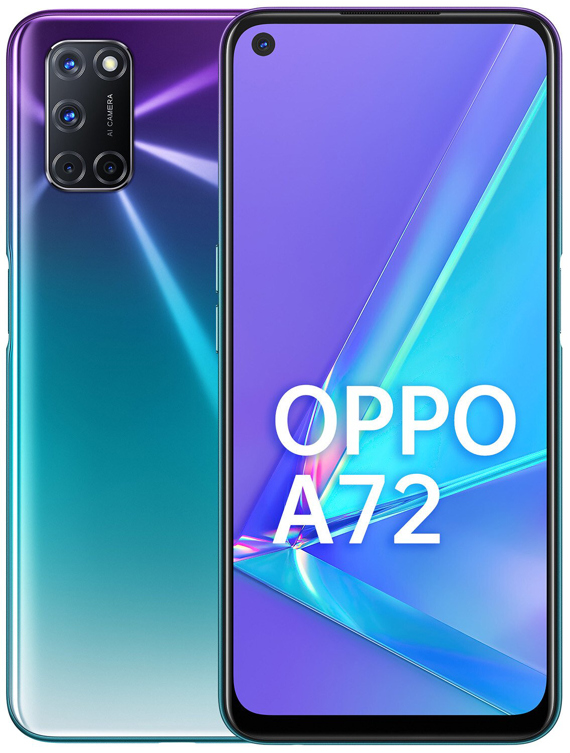 Смартфон Oppo A72 128Gb Aurora Purple купить,NaN