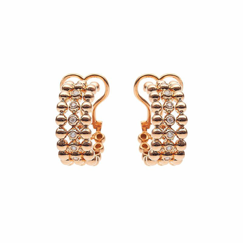Серьги Casato 1446 cas 12,60гр 0,18ct. купить,NaN