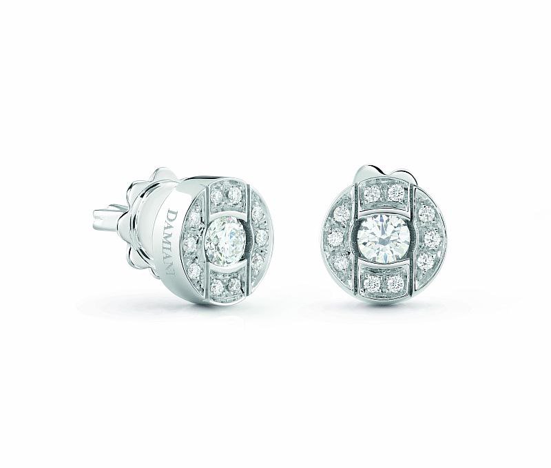 Серьги Damiani 13405 д 3,7гр 0,28ct. купить,NaN