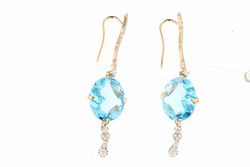 Серьги Casato 1410 cas 4,48гр 0,62ct 26,0ct. купить,NaN