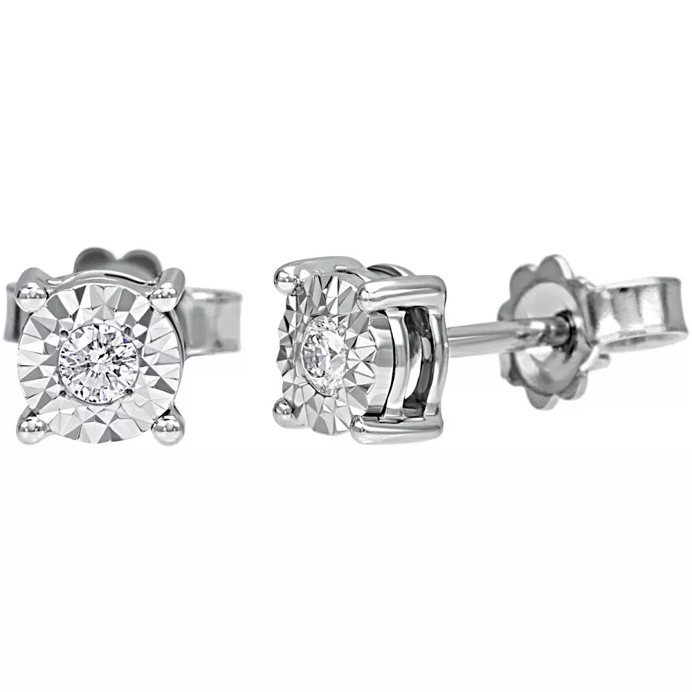 Серьги Constella Bliss 1,29гр 0,05ct. купить,NaN