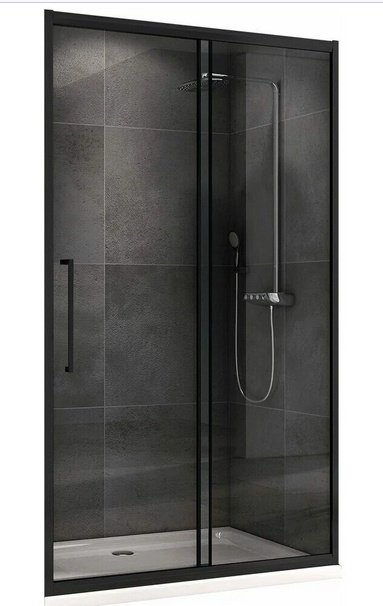 Душевое ограждение Душевая дверь ABBER Schwarzer Diamant AG30120BH (1200*1950)