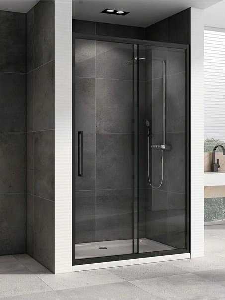Душевое ограждение Душевая дверь ABBER Schwarzer Diamant AG30120BH (1200*1950)