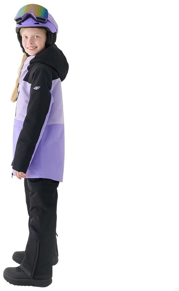 Куртка горнолыжная 4F Girl Snowboarding 4FJWAW24TTJAF550-51S фиолетовый 164