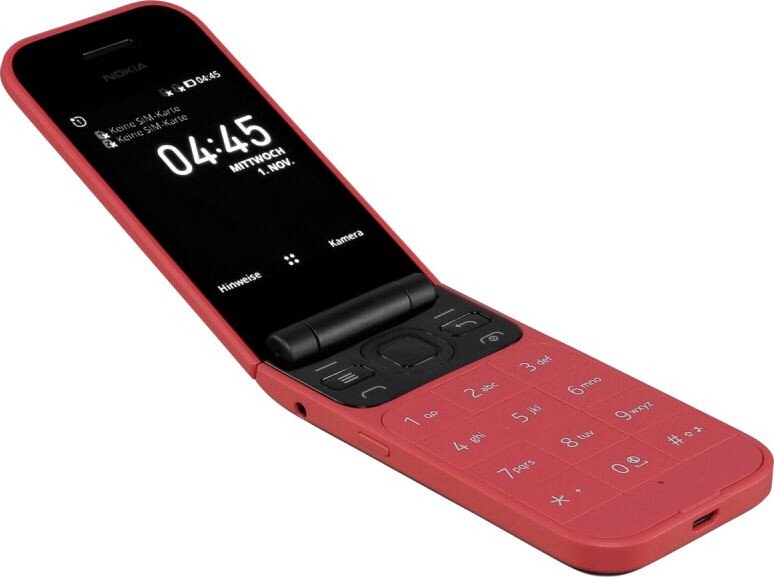 Мобильный телефон Nokia 2720 Flip DS Red купить,NaN