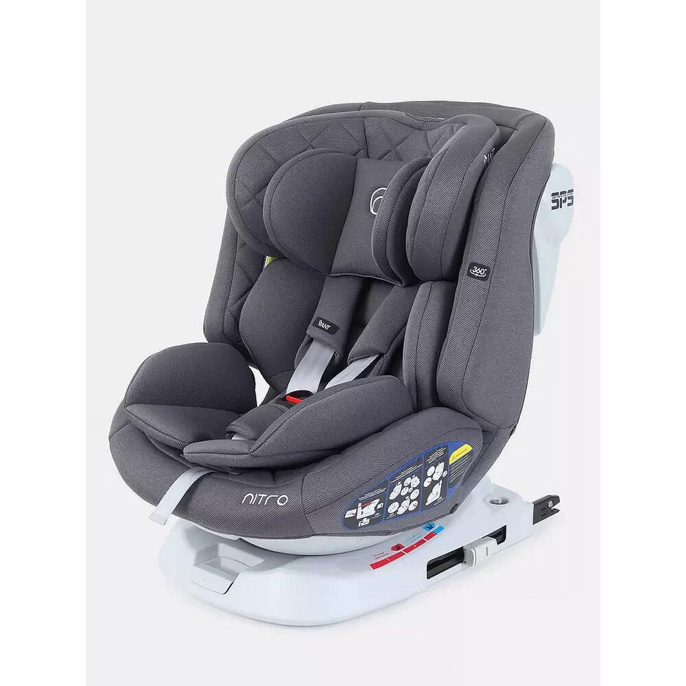 Автокресло Rant UB619 Nitro isofix Grey