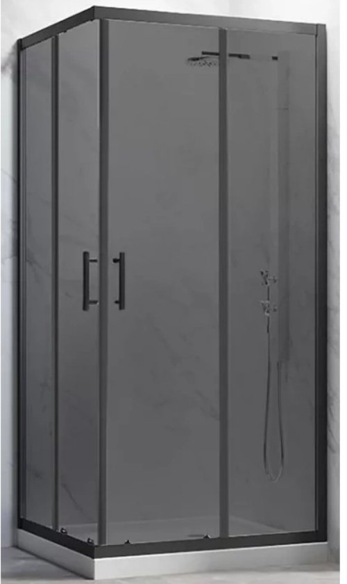 Душевое ограждение KABINKA.KZ двухстенное RV27B-10080-05-C8, 1000х1900 мм