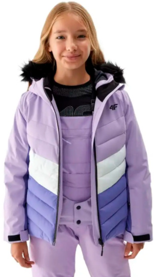 Куртка горнолыжная 4F Girl 4FJAW23TTJAF296-52S фиолетовый 134 купить,NaN