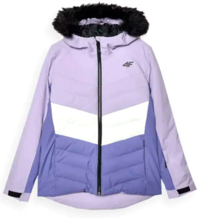 Куртка горнолыжная 4F Girl 4FJAW23TTJAF296-52S фиолетовый 134 купить,NaN