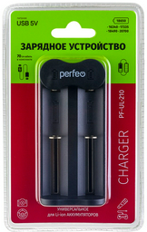 Зарядное устройство Perfeo PF-UL-210 черный