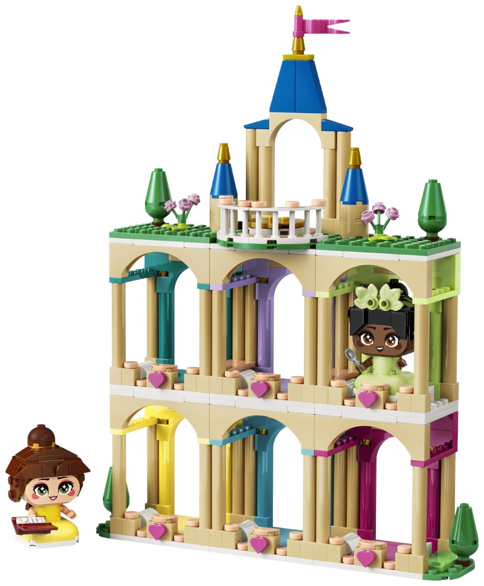 Конструктор LEGO Мини Белль и Тиана с замком 43291, деталей 358 шт купить,NaN