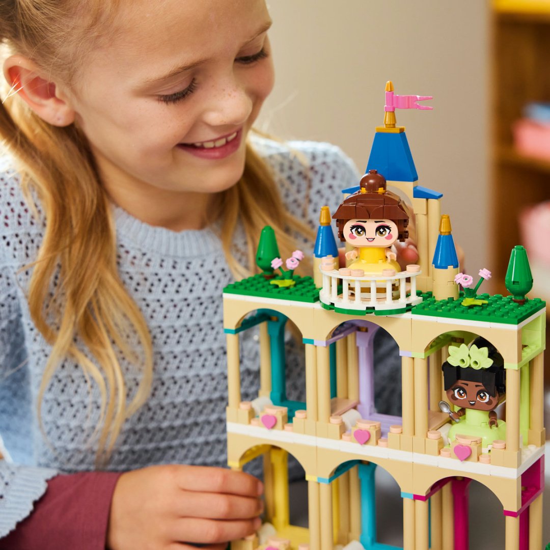Конструктор LEGO Мини Белль и Тиана с замком 43291, деталей 358 шт купить,NaN