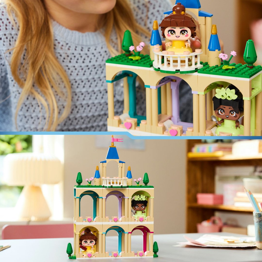 Конструктор LEGO Мини Белль и Тиана с замком 43291, деталей 358 шт купить,NaN
