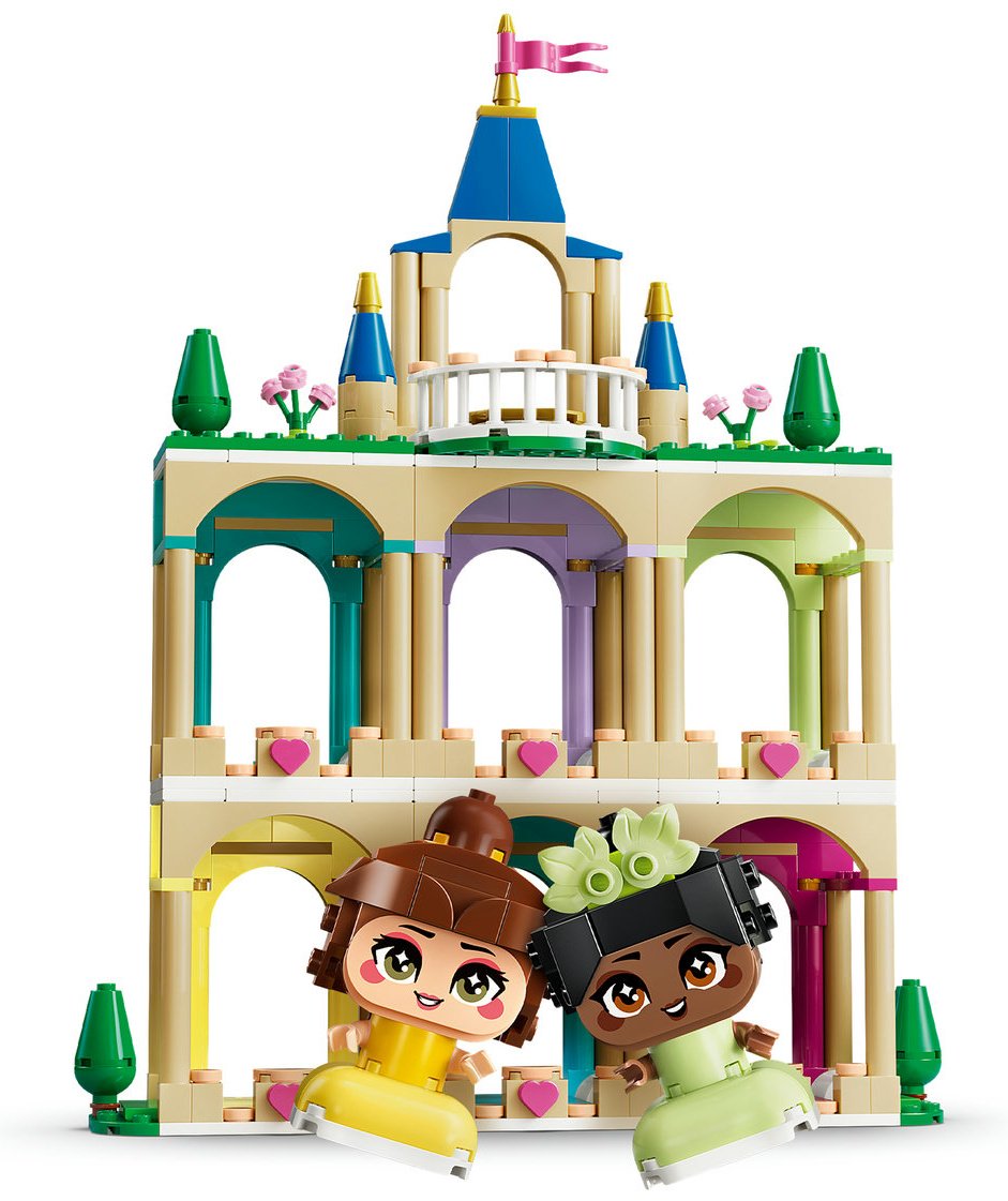 Конструктор LEGO Мини Белль и Тиана с замком 43291, деталей 358 шт купить,NaN