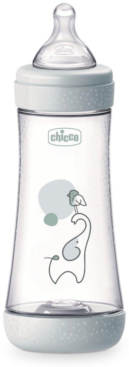 Бутылочка Chicco 00020235320040 300 мл серый купить,NaN