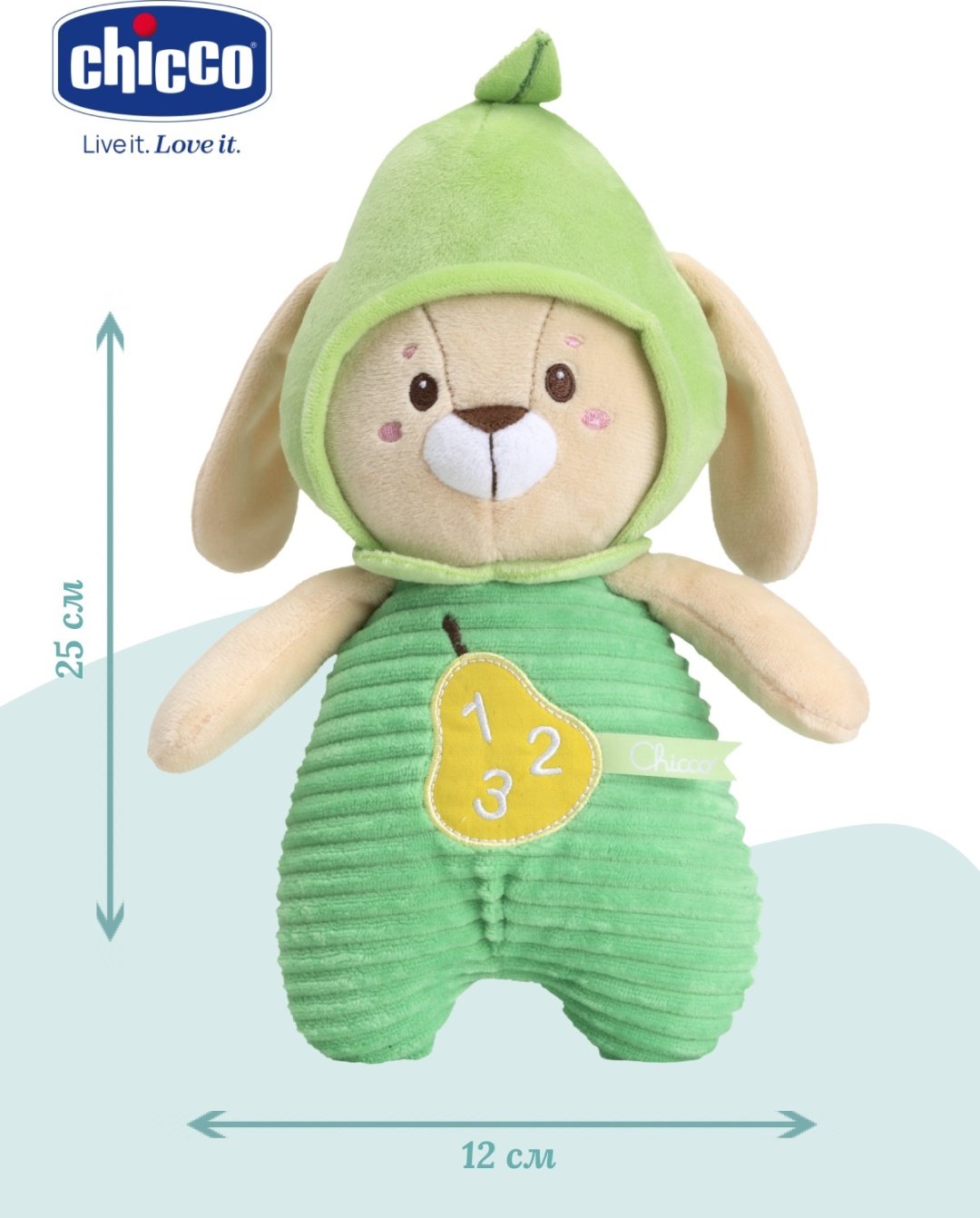 Интерактивная игрушка Chicco Грушевая Зайка купить,NaN