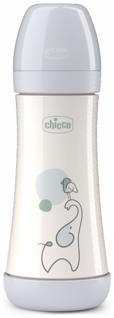 Бутылочка Chicco 00020235320040 300 мл серый купить,NaN
