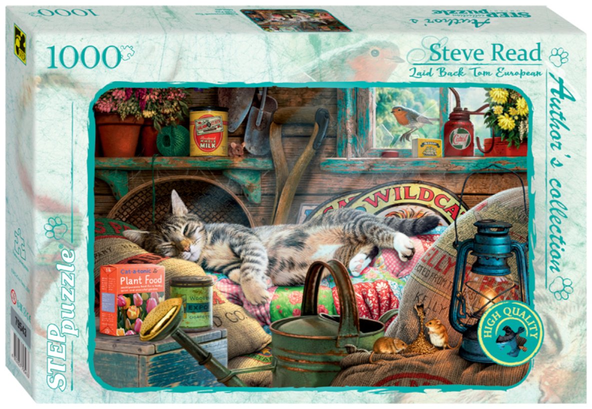 Пазл Step Puzzle Пазл 1000 эл. "Вздремнувший Том" классический 1000 деталей купить,NaN