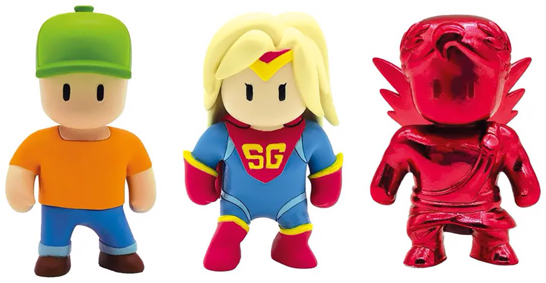 Stumble Guys Mr. Stumble, Super Gal, Random 5 см 3 шт купить,NaN