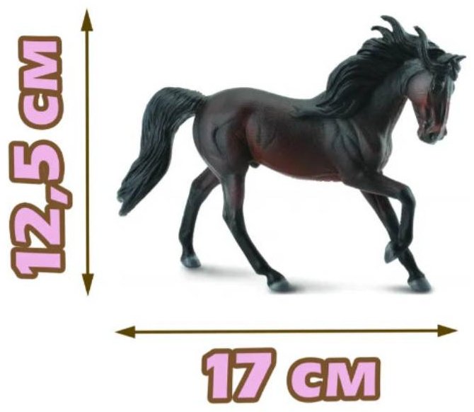 Collecta Андалузский жеребец (пегий) 12.5 см 1 шт купить,NaN