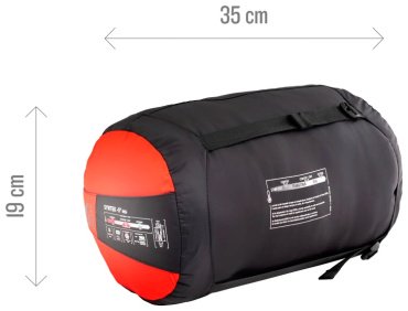 Спальный мешок Millet MIC1115 красный