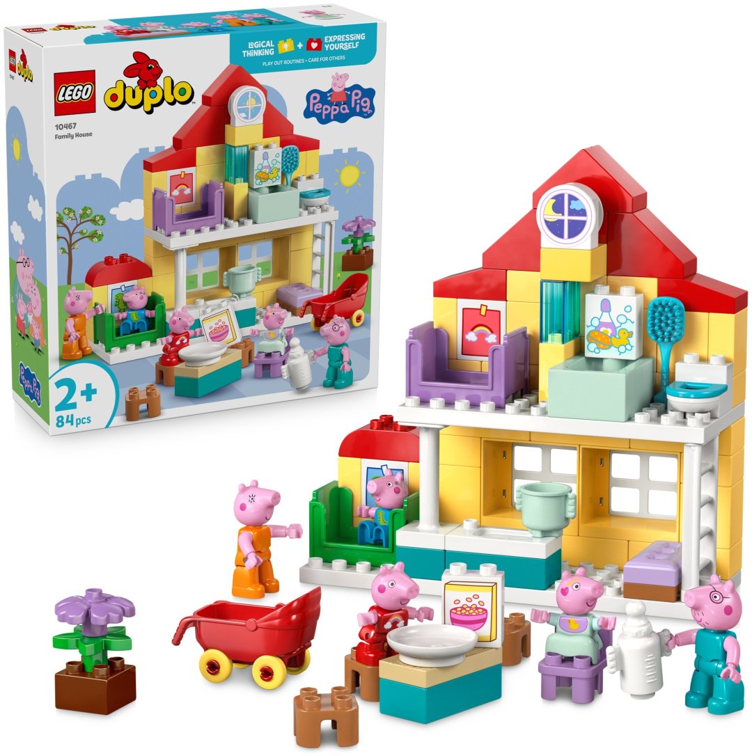 Конструктор LEGO DUPLO PEPPA PIG 10467, деталей 84 шт купить,NaN