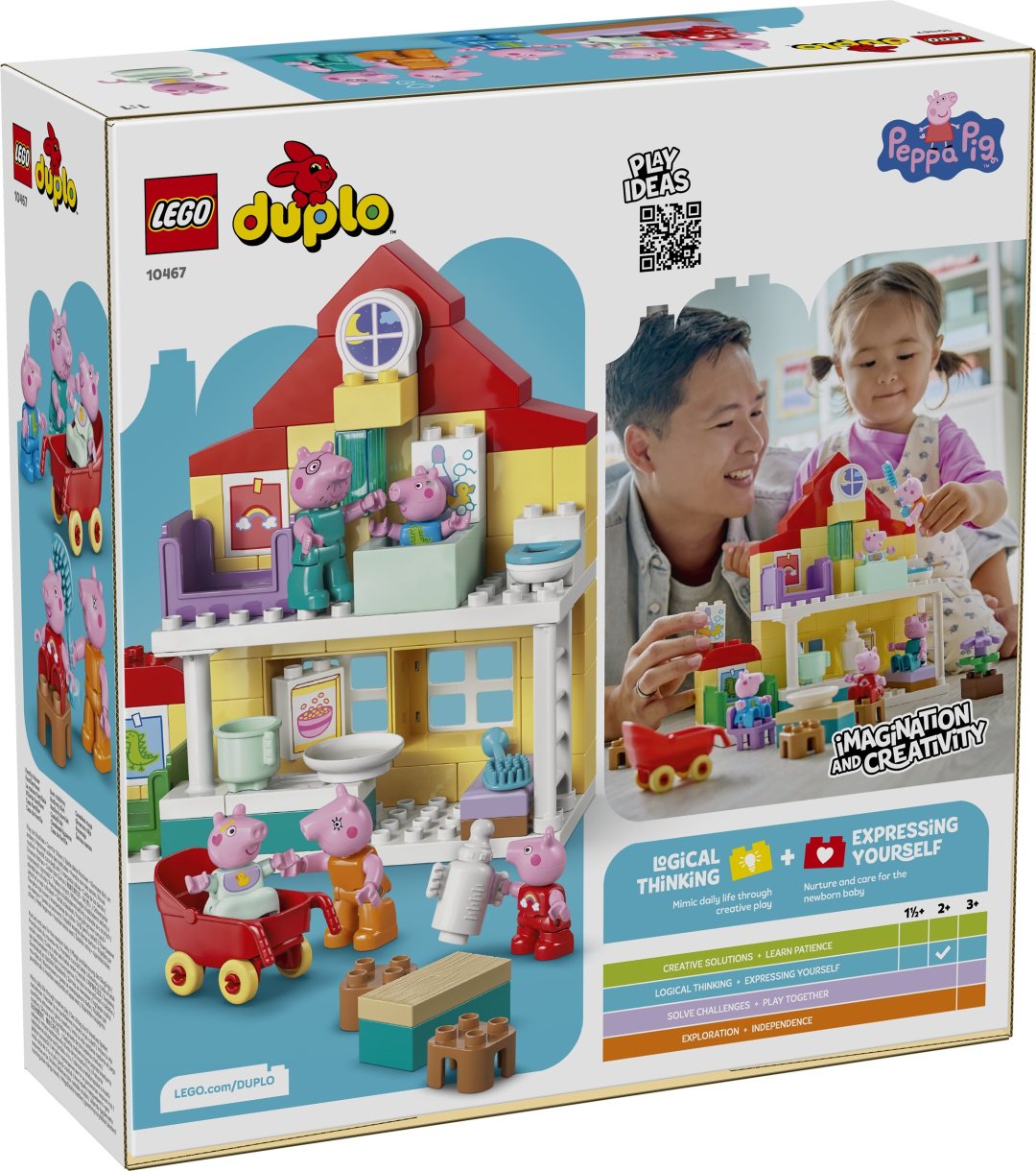 Конструктор LEGO DUPLO PEPPA PIG 10467, деталей 84 шт купить,NaN