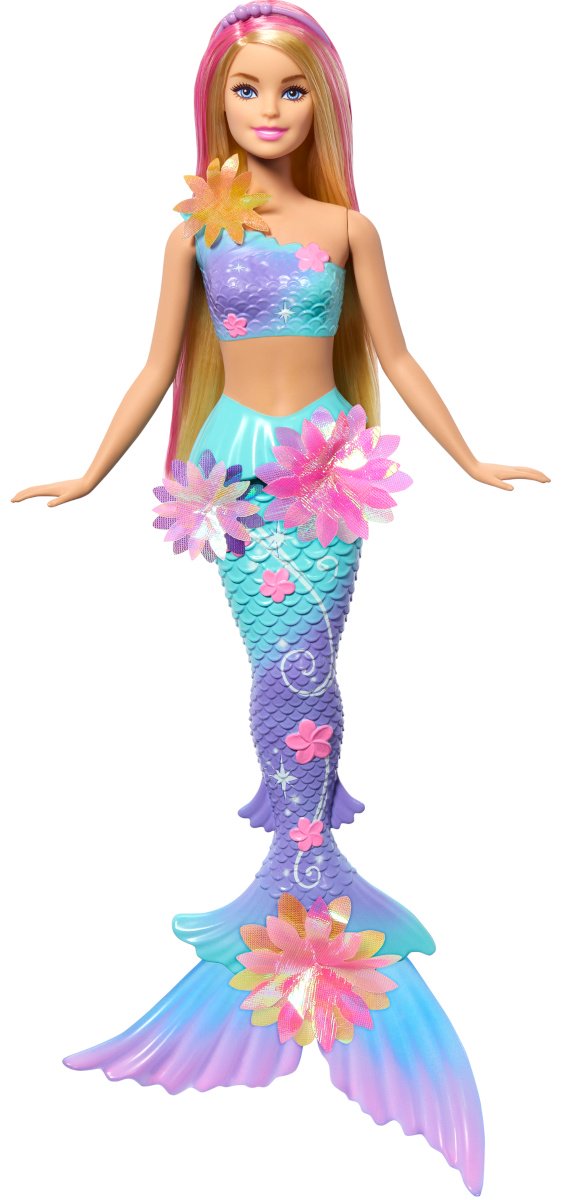 Кукла-русалка Barbie Волшебная русалка, блондинка 29 см купить,NaN